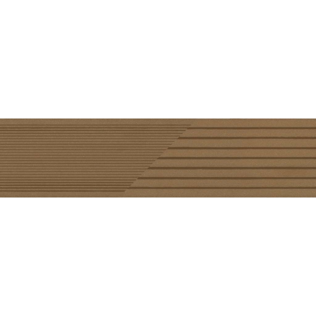 Deska tarasowa dwustronna BERGDECK B150 szczotkowana Wild Teak 3m 25 mm, BD7A08