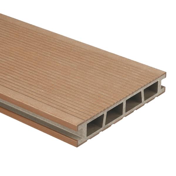 Deska tarasowa dwustronna BERGDECK B150 szczotkowana Wild Teak 4m 25 mm, BD7108