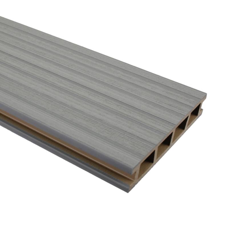 Deska tarasowa dwustronna BERGDECK Pure Antracyt 2,4m 25 mm, BP1001