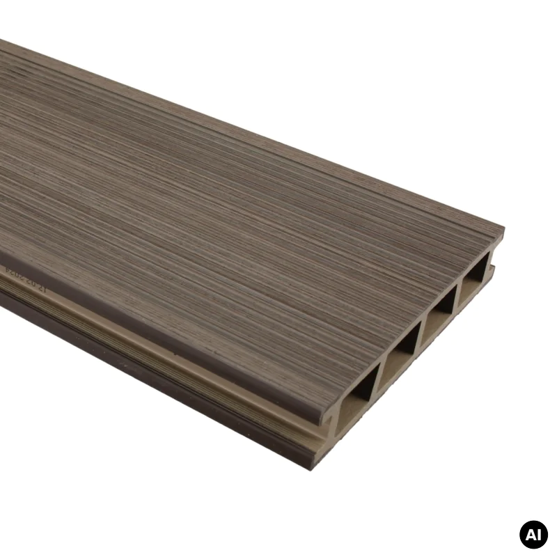 Deska tarasowa dwustronna BERGDECK Pure Orzech 2,4m 25 mm, B