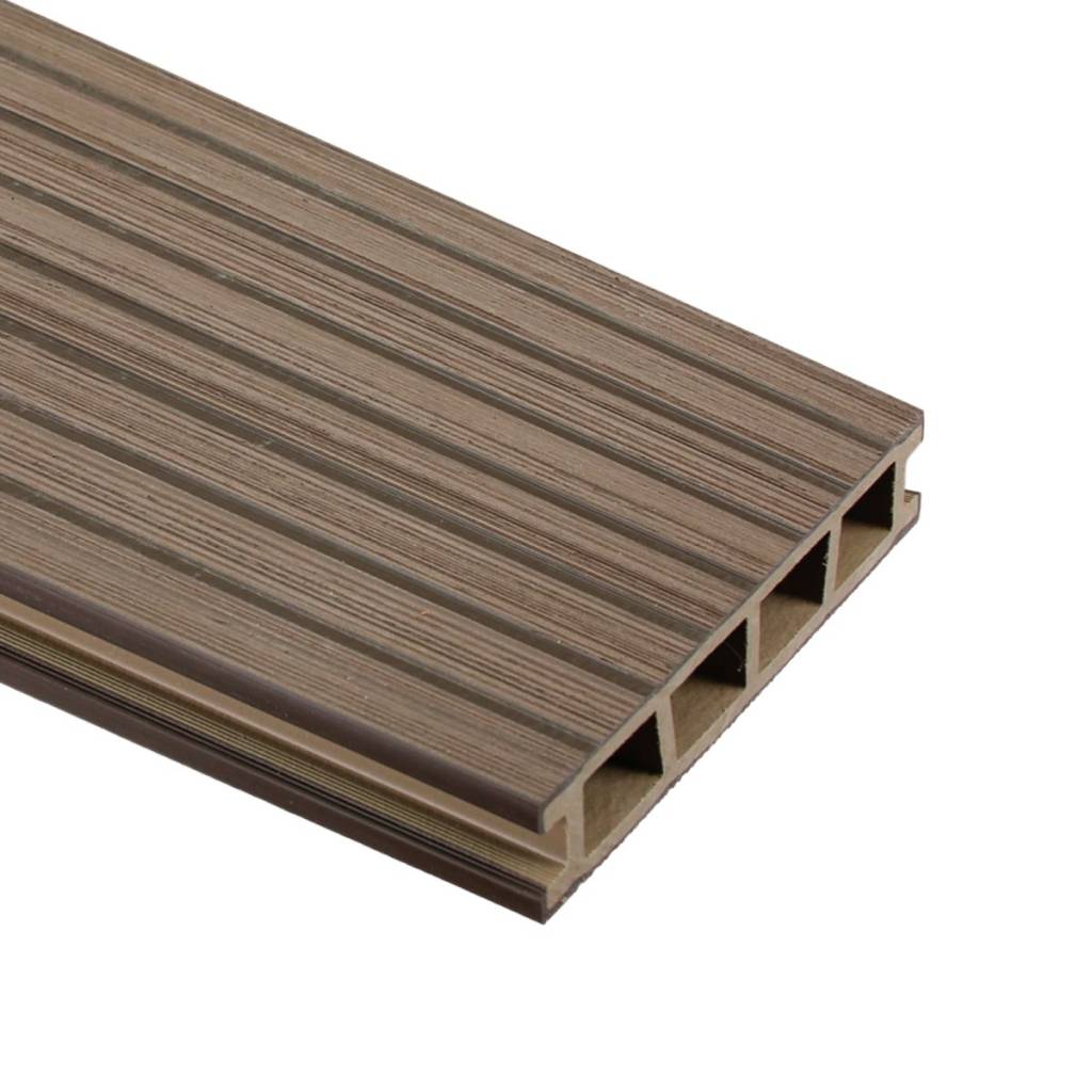 Deska tarasowa dwustronna BERGDECK Pure Orzech 2,4m 25 mm, BP1003