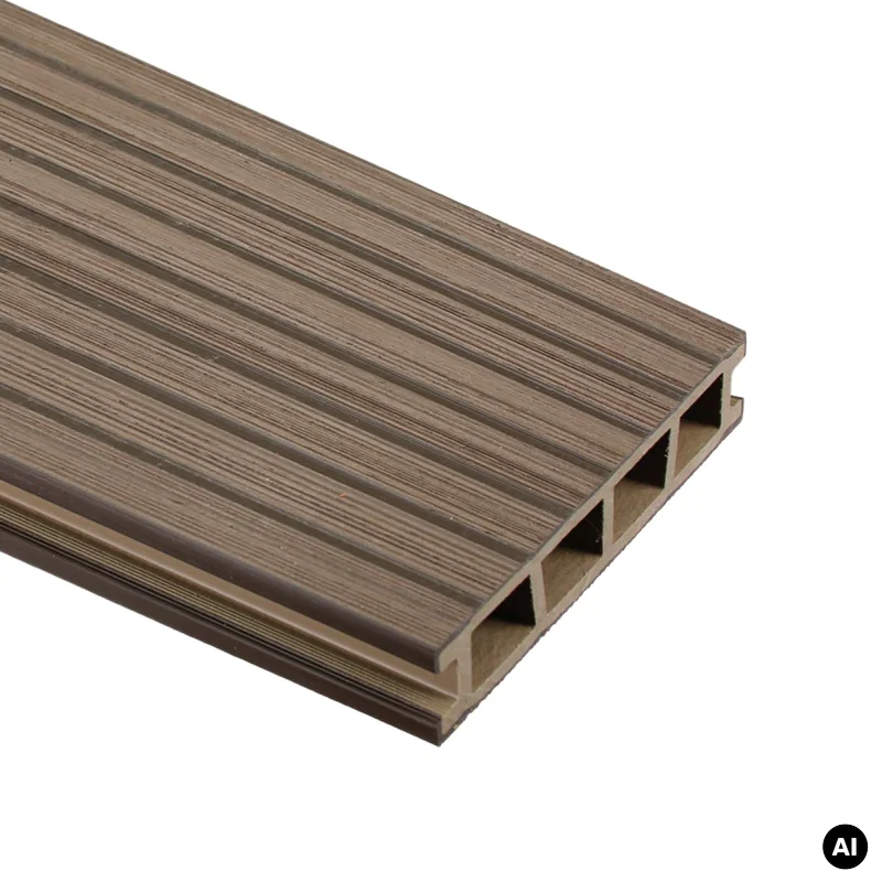 Deska tarasowa dwustronna BERGDECK Pure Orzech 2,4m 25 mm, B