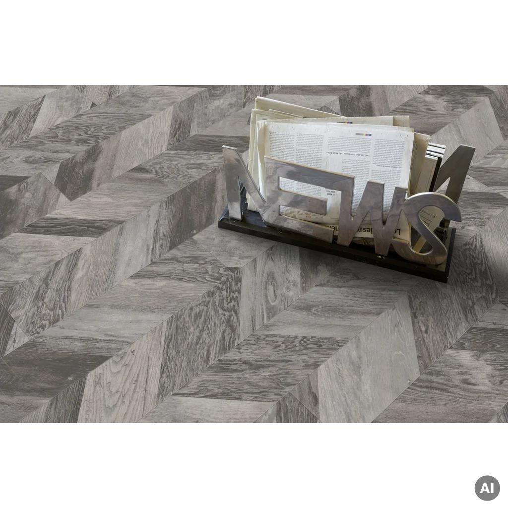 Panele Winylowe Samoprzylepne Jodełka Fishbone 2 mm Klasa 22, 33250777