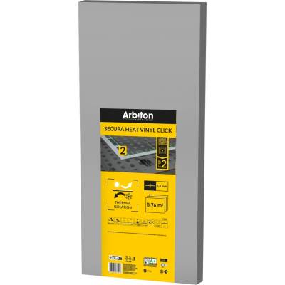 Podkład do ogrzewania folią grzewczą Secura HEAT VIinyl Click XPS, 5905167875216
