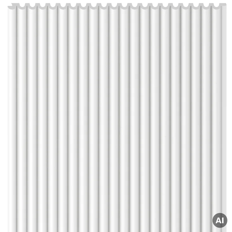 Lamele Panel Linerio XS-Line Oval White 6065810