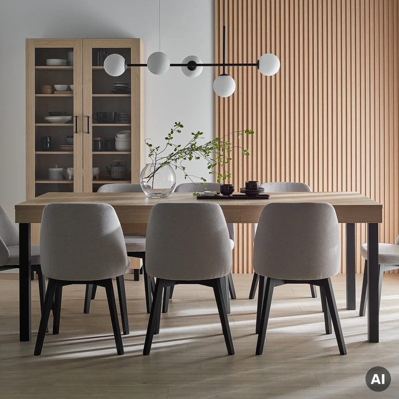 Lamele Panel Linerio M-Plus Line Light Oak 6065813 - 5