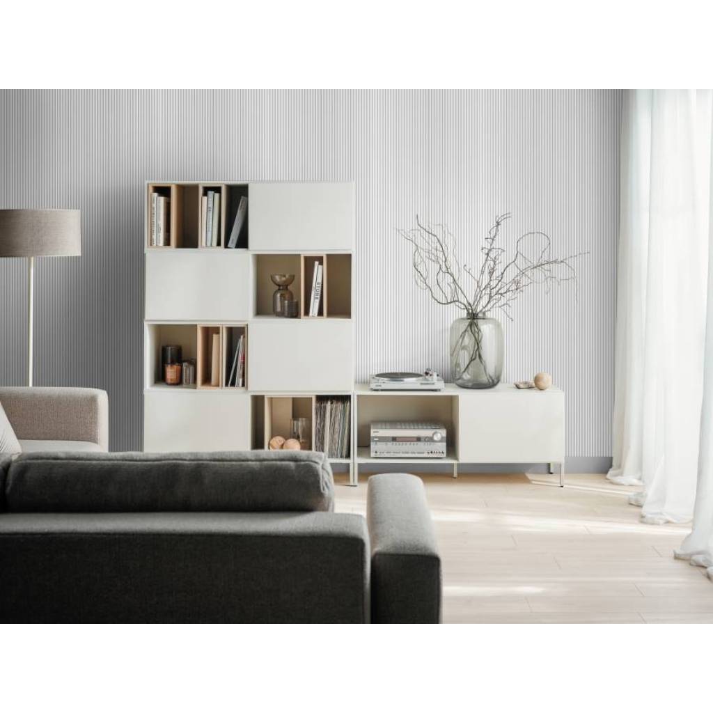 Lamele Listwa uniwersalna Linerio XS-Line Oval, Wave White 6065817