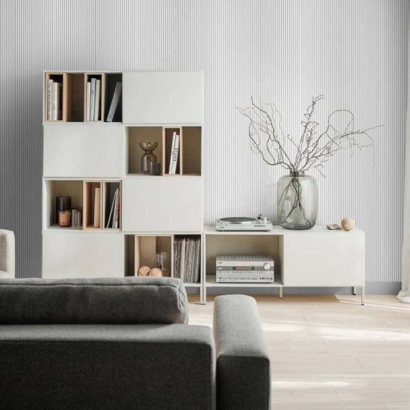 Lamele Listwa uniwersalna Linerio XS-Line Oval, Wave White 6065817