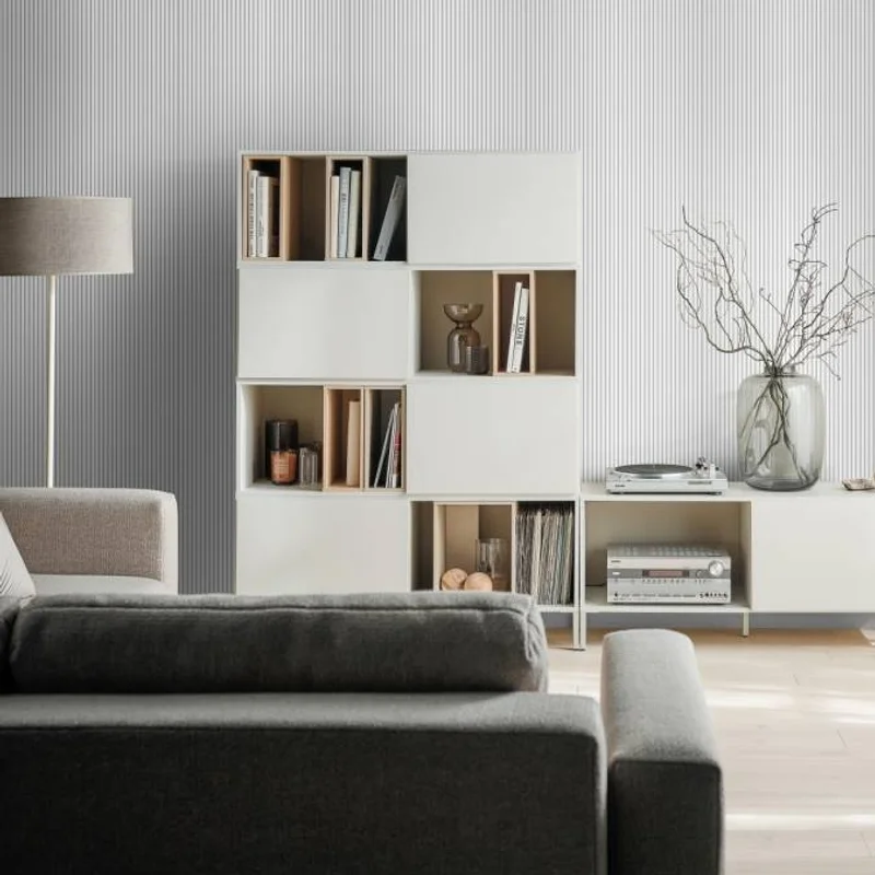 Lamele Listwa uniwersalna Linerio XS-Line Oval, Wave White 6