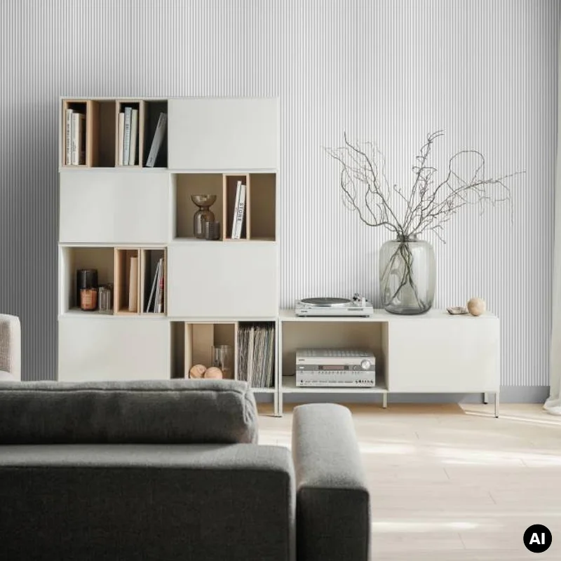 Lamele Listwa uniwersalna Linerio XS-Line Oval, Wave White 6