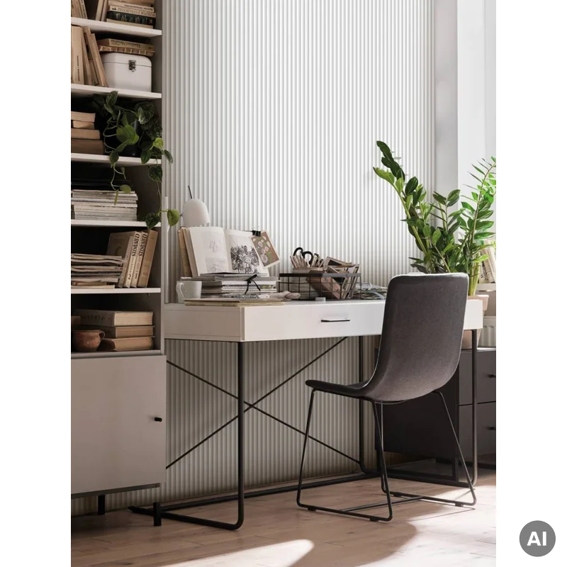 Lamele Listwa uniwersalna Linerio XS-Line Oval, Wave White 6