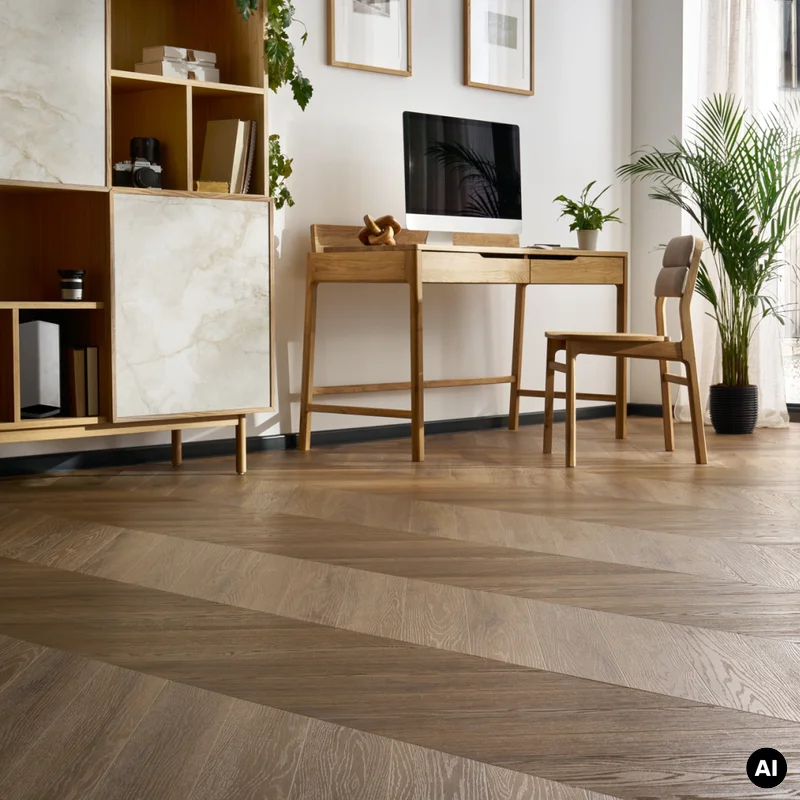 Panele winylowe SPC Jodełka Dąb Rochester CLC 229 Klasa 33