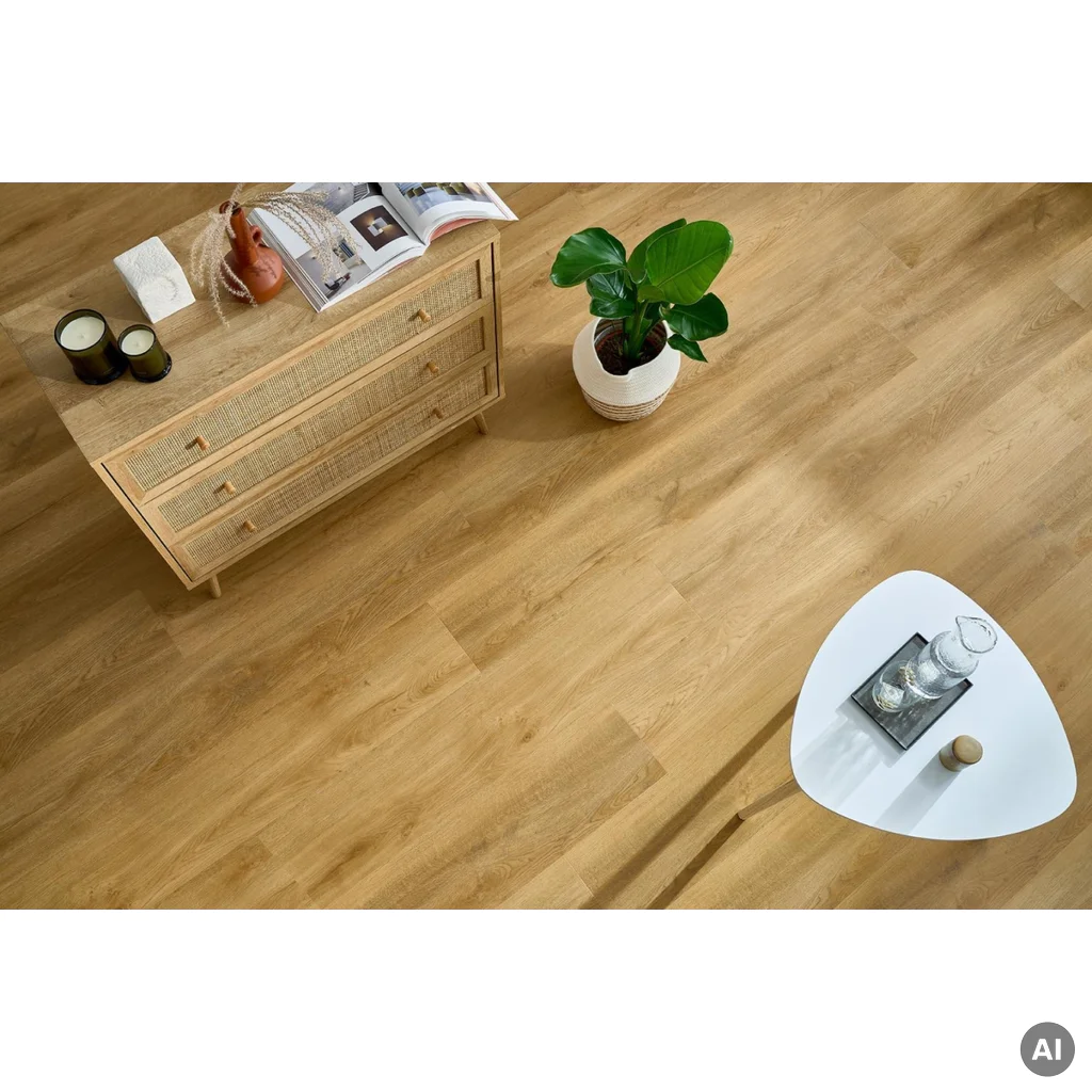 Panele winylowe SPC z podkładem Dąb Sierra 6.3 mm Klasa 33 TAK, 5905167861363