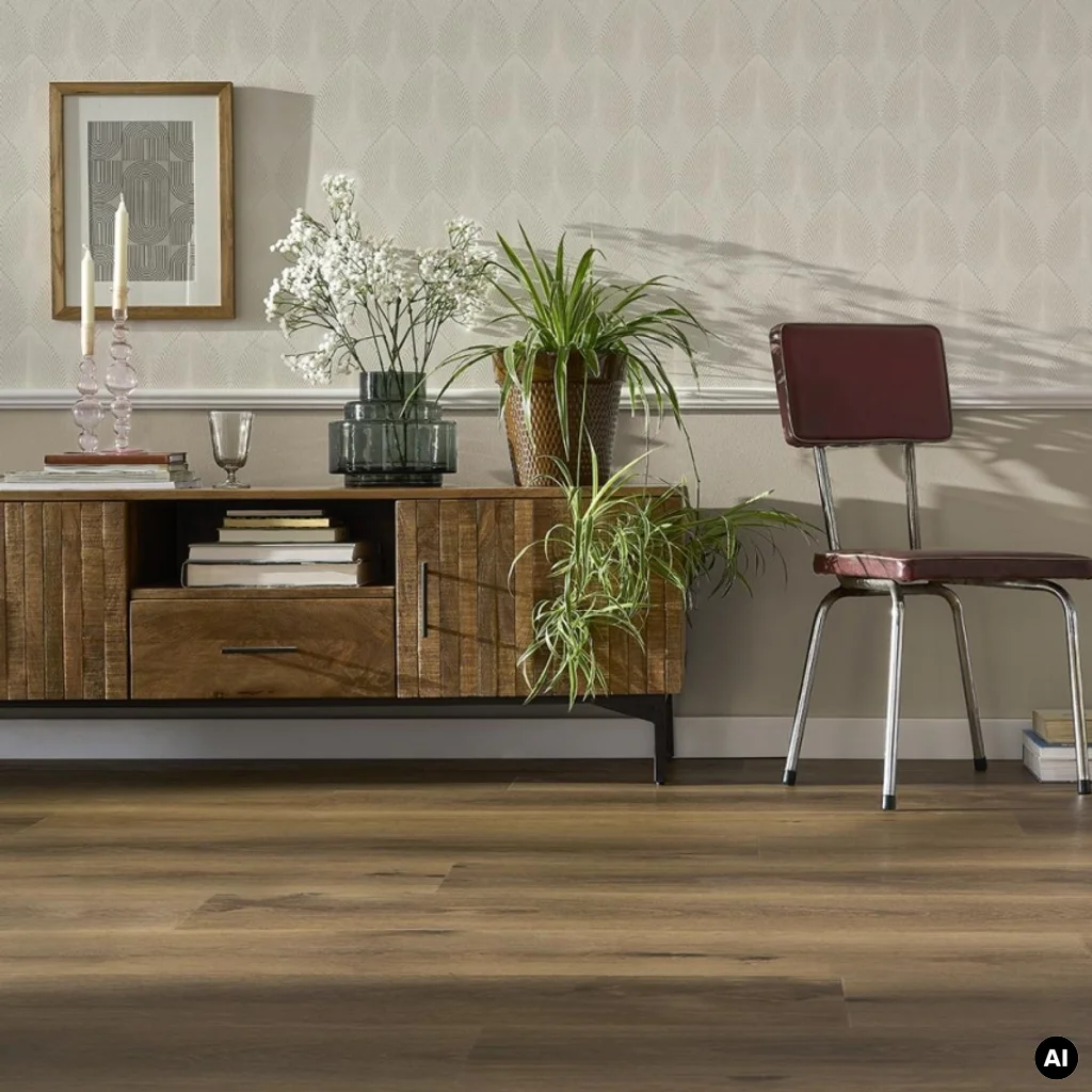 Panele winylowe ze zintegrowanym podkładem SPC Dąb Georgetown CAA 147 Klasa 33 6.3 mm TAK, 5905167861370