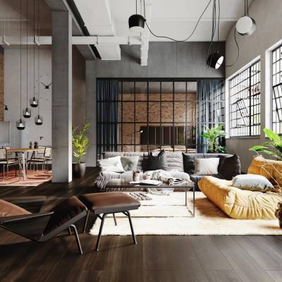 Panele winylowe ze zintegrowanym podkładem SPC Dąb Empire CASA 226 Klasa 33 6.3 mm, 5905167861448
