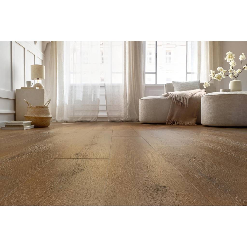 Panele winylowe ze zintegrowanym podkładem SPC Dąb Rochester CASA 229 Klasa 33 6.3 mm, 5905167861479