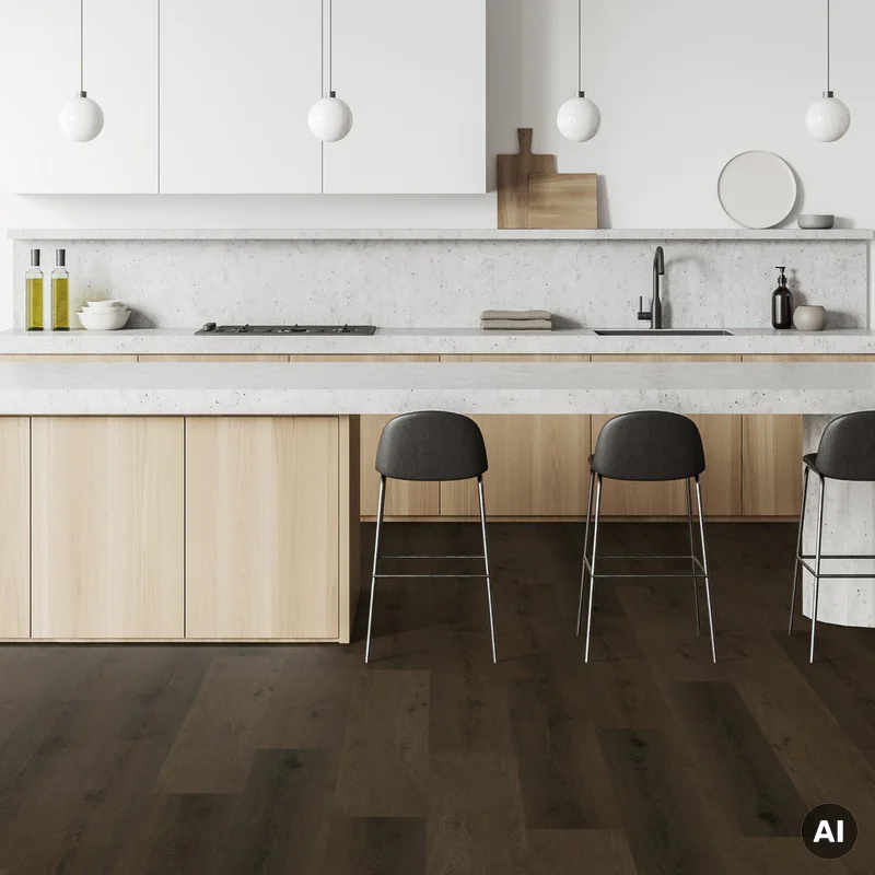 Panele winylowe SPC Tigris Chocolate Fudge 5 mm Klasa 33, TI