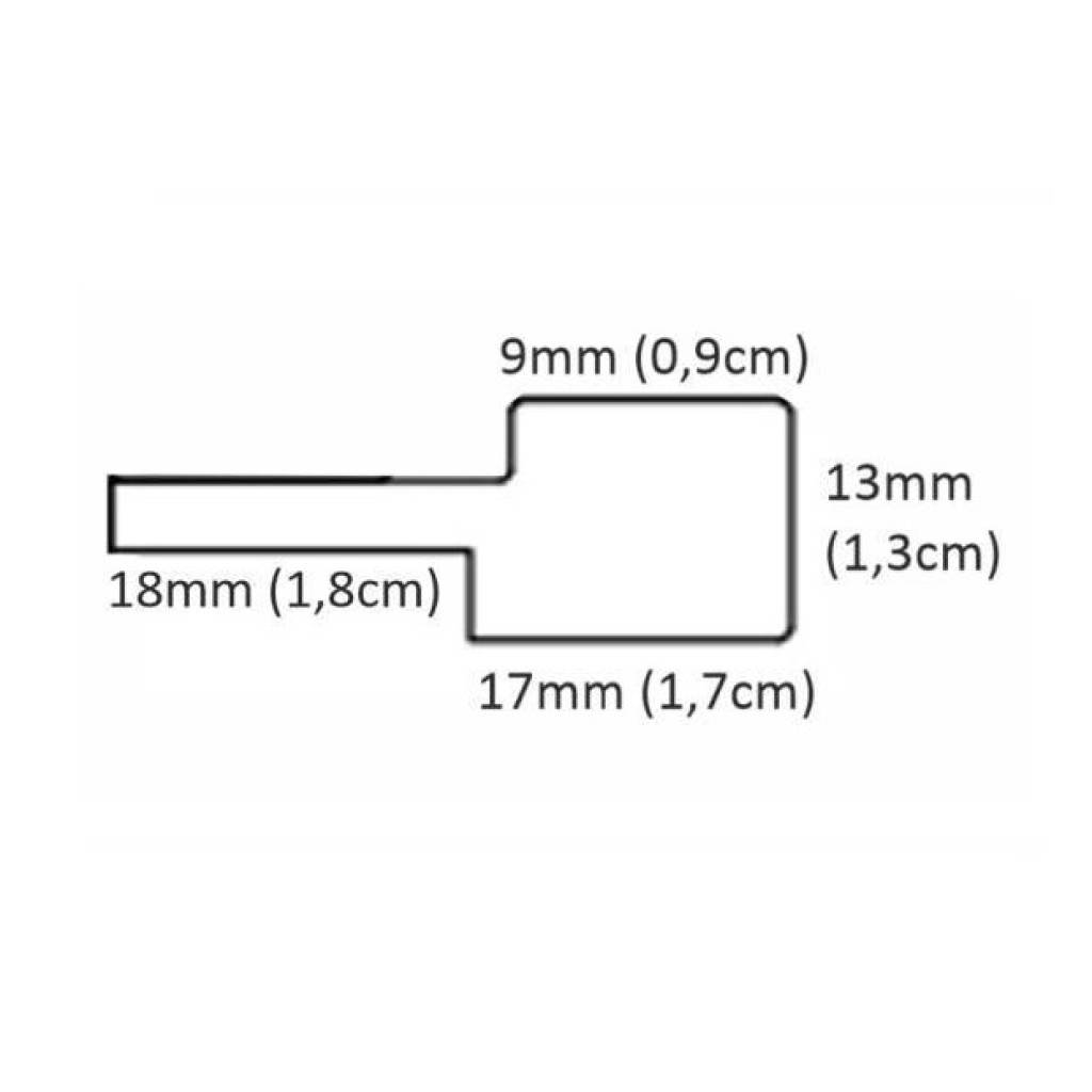 Listwa zakończeniowa Kaszmir Sahara Cream 3019 Prawa S, 120041159