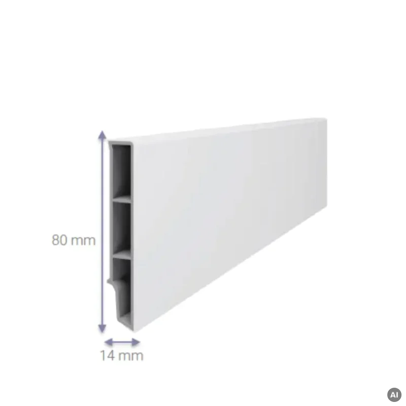 Listwa przypodłogowa Sempla Biała 701A, 3030574 - 3