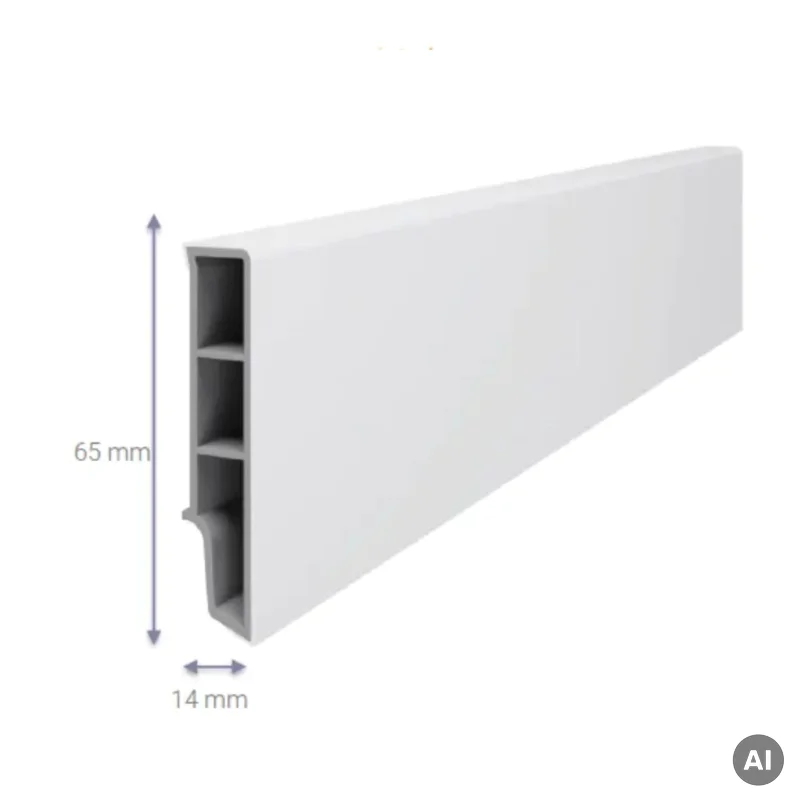 Listwa przypodłogowa Sempla Biała 705A, 3030579 - 3