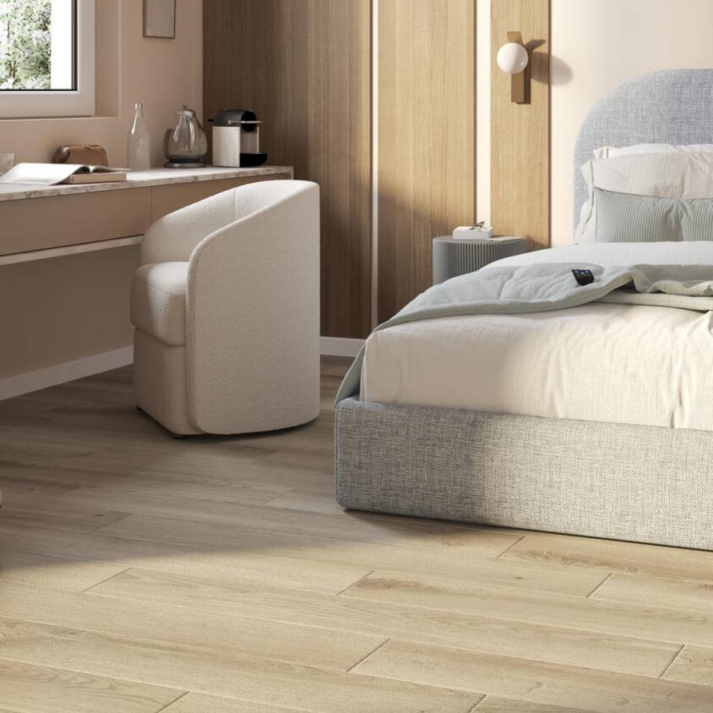 Panele winylowe ze zintegrowanym podkładem SPC Contemporary Oak Natural 280006009 Klasa 33 5.5 mm