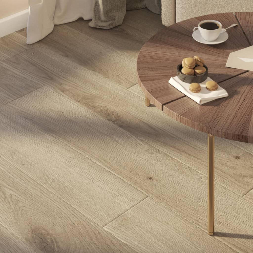 Panele winylowe ze zintegrowanym podkładem SPC Contemporary Oak Natural 280006009 Klasa 33 5.5 mm