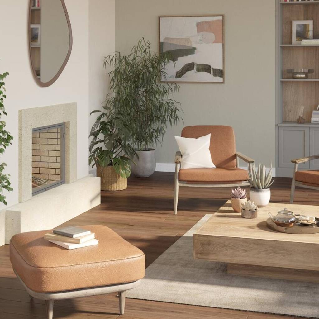 Panele winylowe ze zintegrowanym podkładem SPC Delicate Oak Brown 280007016 Klasa 33 5.5 mm
