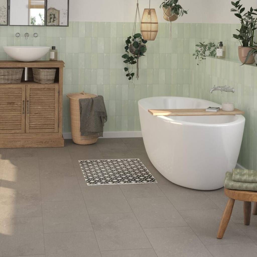 Panele winylowe ze zintegrowanym podkładem SPC Polished Concrete Indium 280008019 Klasa 33 5.5 mm
