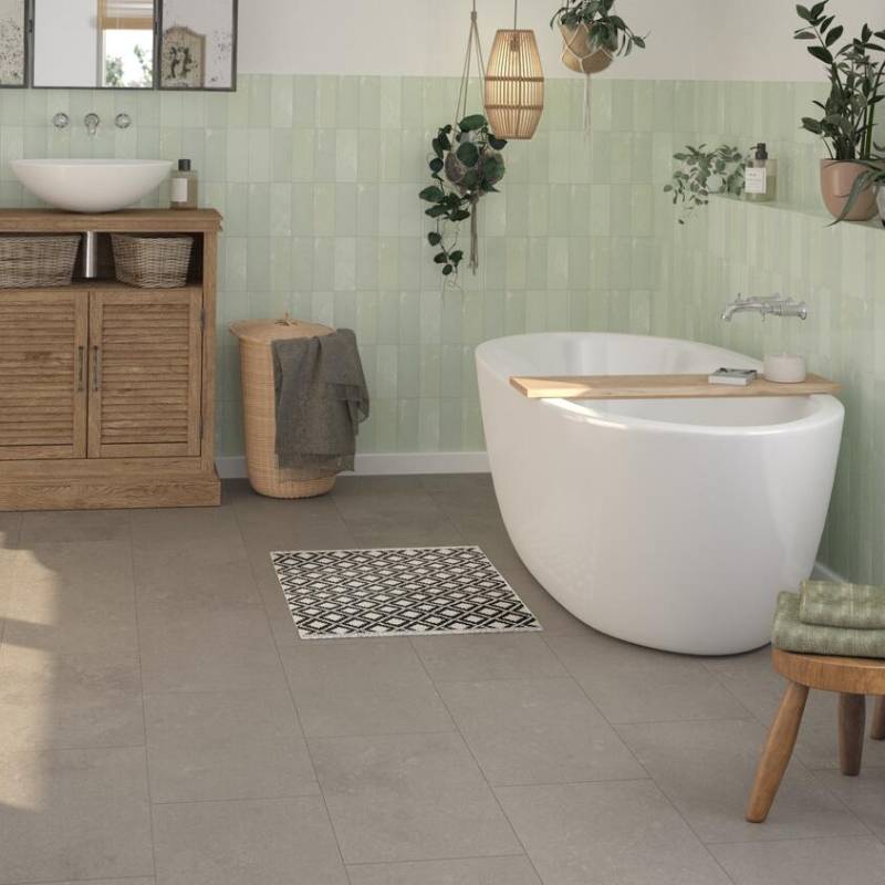 Panele winylowe ze zintegrowanym podkładem SPC Polished Concrete Indium 280008019 Klasa 33 5.5 mm