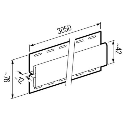 Listwa Łącznik śmietankowy SV-18 Łącznik śmietankowy SV-18 3030483