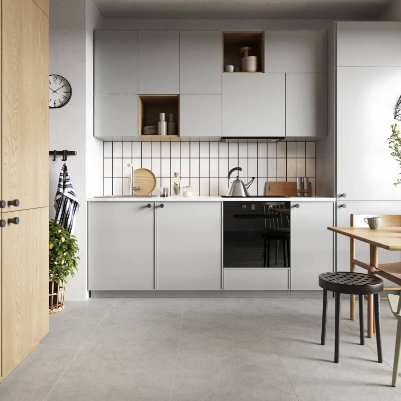 Panele winylowe SPC Concrete Light 60x60 Beton Szary Matowy 6067230 Klasa 33 5 mm