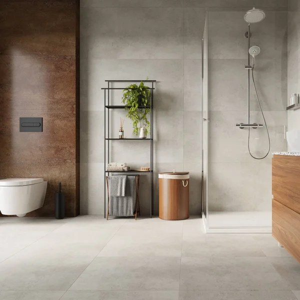 Panele winylowe SPC Concrete Dust 60x60 Beton Matowy 6067231