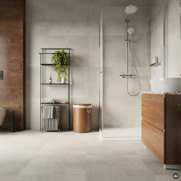 Panele winylowe SPC Concrete Dust 60x60 Beton Matowy 6067231