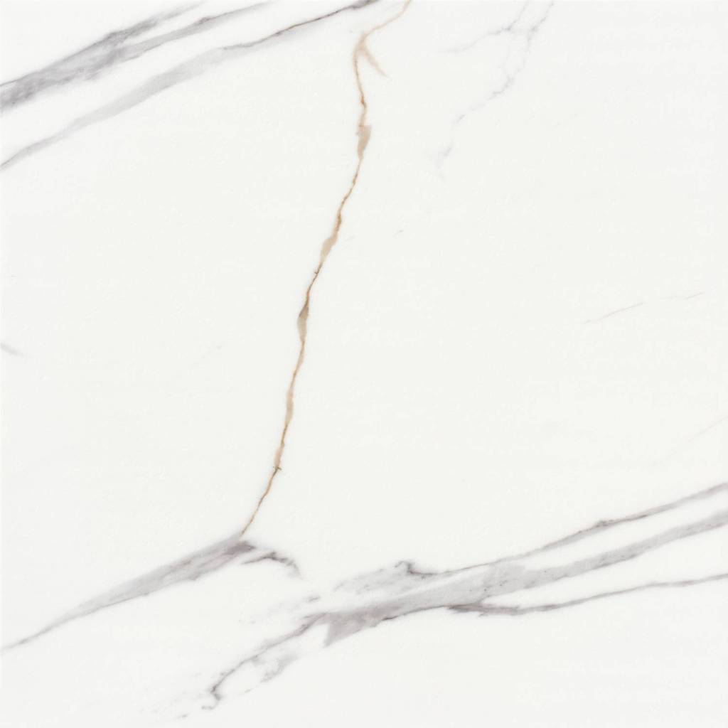 Panele winylowe SPC Calacatta White 60x60 Marmur Biały Kamień Połysk 6067235 Klasa 33 5 mm