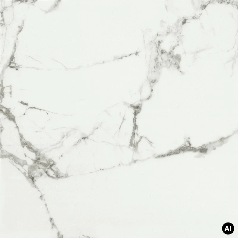 Panele winylowe SPC Calacatta Snow 60x60 Marmur Biały Kamie