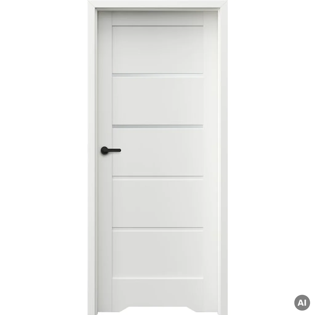 Komplet Drzwi + Ościeżnica Regulowana Porta Trim Lite model A.2 Prawe 80 Przylgowe WC, SPXTA20P08DBIWSB3KA300