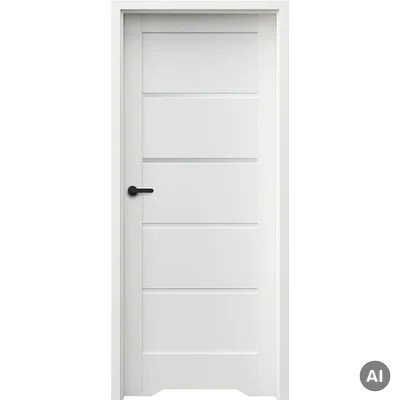 Komplet Drzwi + Ościeżnica Regulowana Porta Trim Lite model A.2 Prawe 80 Przylgowe WC, SPXTA20P08DBIWSB3KA300