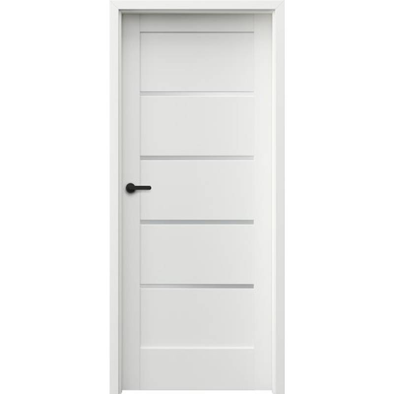 Komplet Drzwi + Ościeżnica Regulowana Porta Trim Lite model A.4 Prawe 80 Przylgowe, SPXTA40P08DBI0SZ3KA300