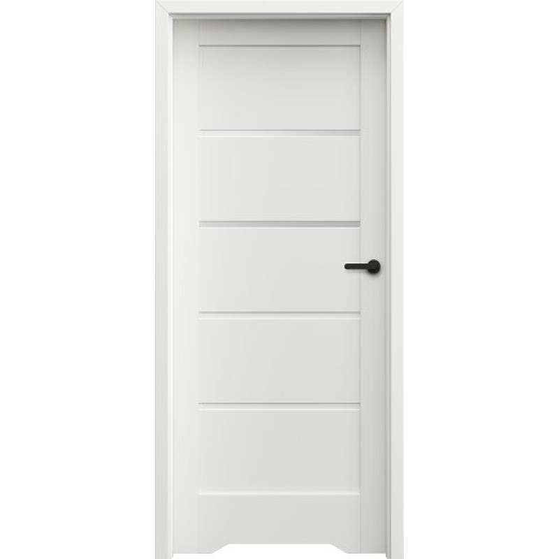 Komplet Drzwi + Ościeżnica Regulowana Porta Trim Lite model A.2 Lewe 80 Przylgowe WC, SPXTA20L08DBIWSB3KA300