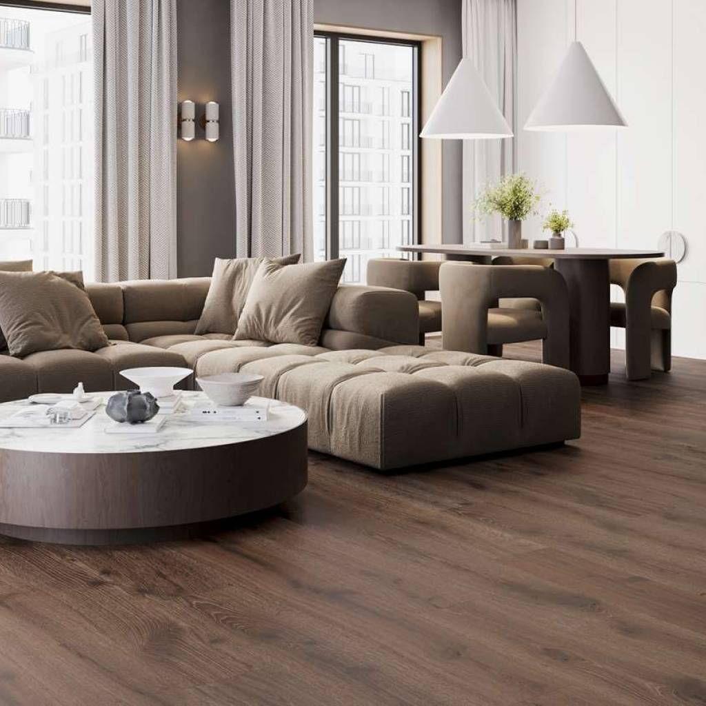 Panele winylowe SPC Dąb Kawowy DP5000011 Klasa 34 5 mm, SW4IMX-FKXPX-DP5XXX-ECOCF