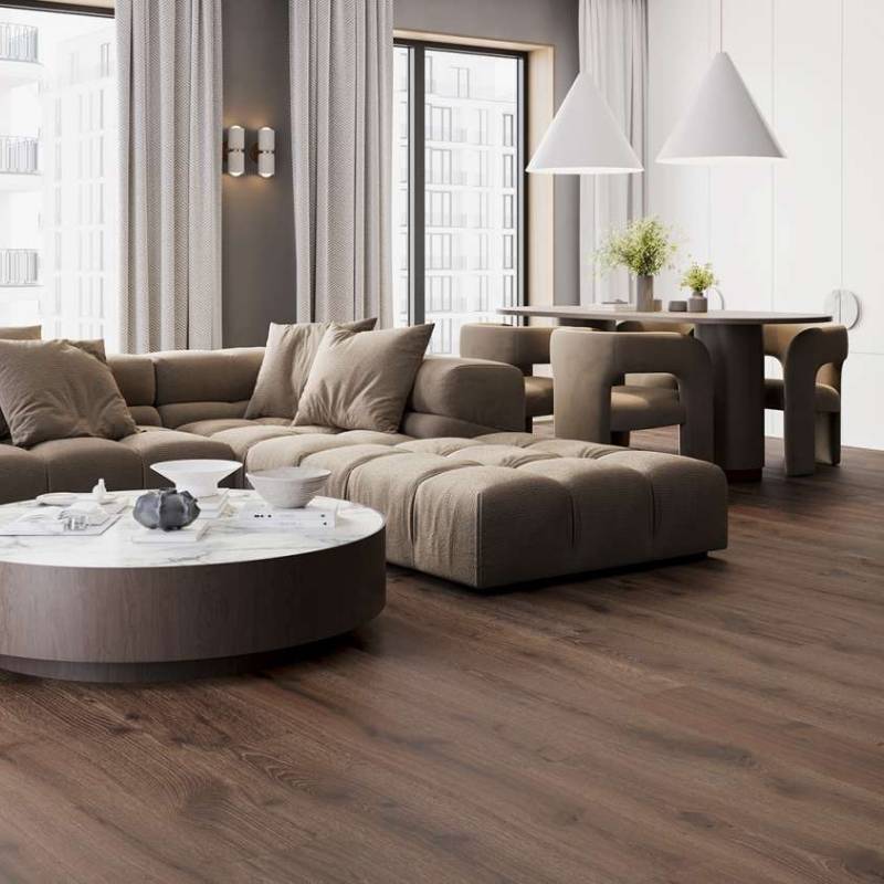 Panele winylowe SPC Dąb Kawowy DP5000011 Klasa 34 5 mm, SW4IMX-FKXPX-DP5XXX-ECOCF