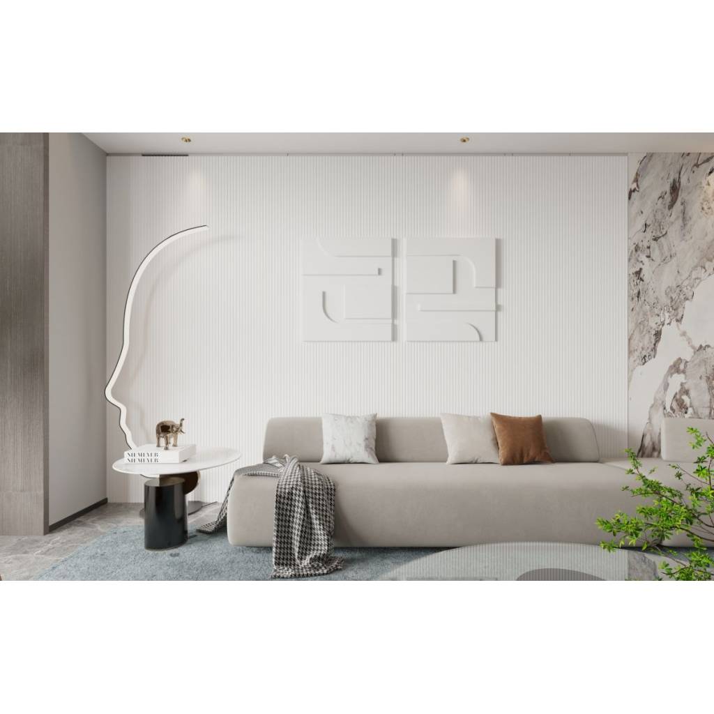 Lamele Matt Soft Touch White S 734, 120037530