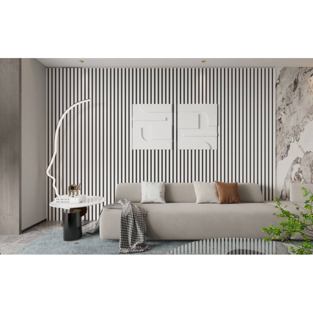 Lamele Akustyczne Matt Soft Touch White L 734, 120043846