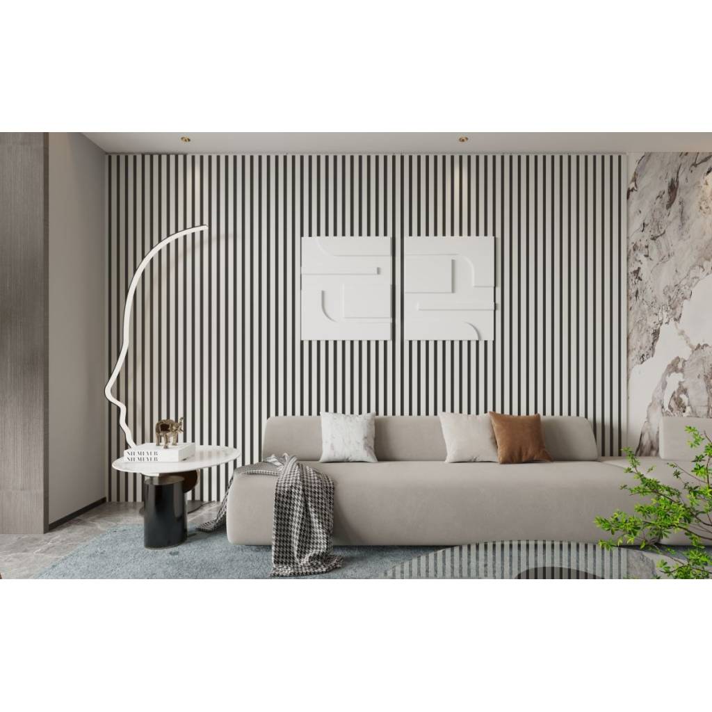 Lamele akustyczne Matt Soft Touch New Grey L729, 120044191