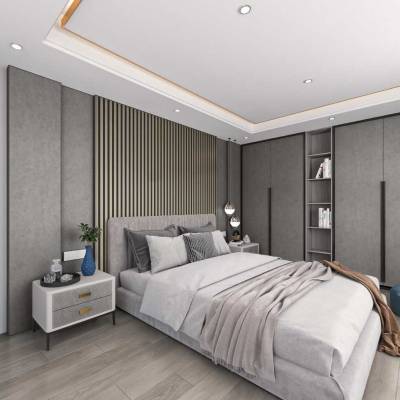 Lamele akustyczne Matt Soft Touch New Grey L729, 120044191