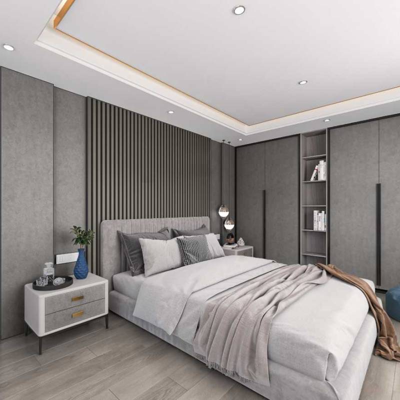 Lamele Akustyczne Matt Soft Touch Stone Grey L 728, 120045737