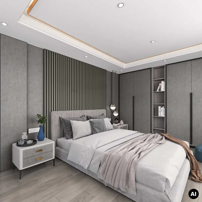 Lamele Akustyczne Matt Soft Touch Stone Grey L 728, 12004573