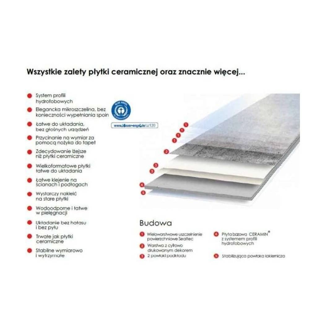 Panele winylowe Luna virgin white 57588 Klasa 34 3 mm
