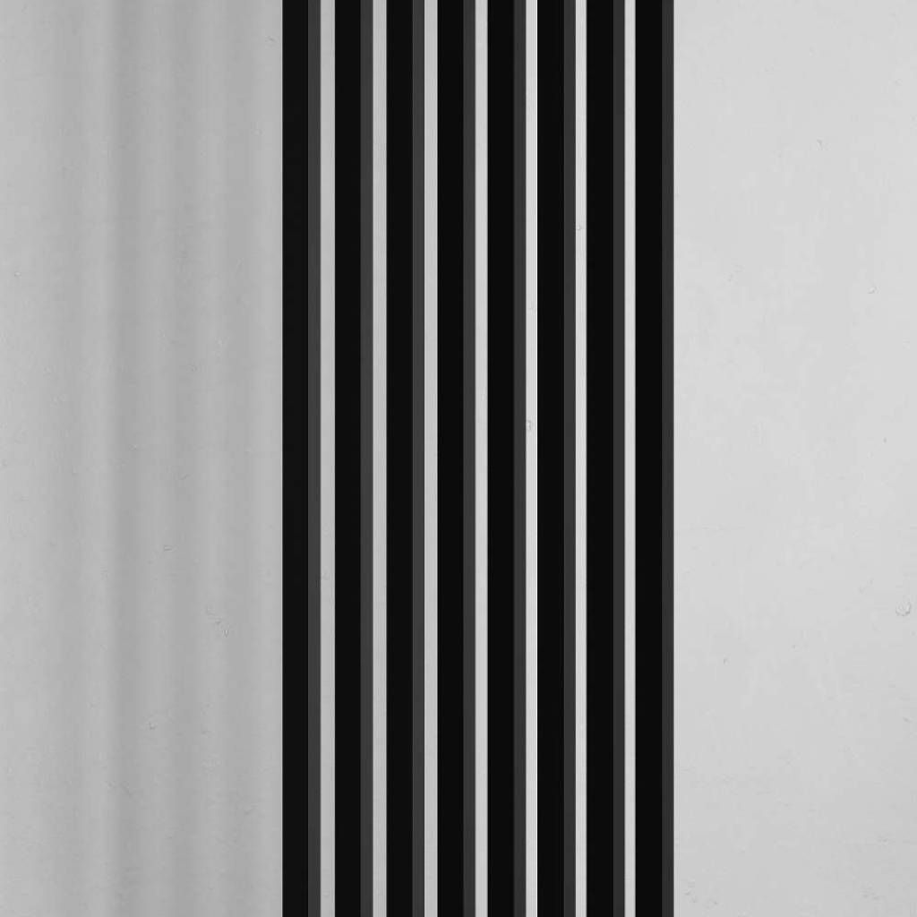 Lamele Ścianka lamelowa Woodwall Czarna, 33610329003