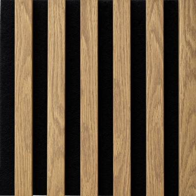 Lamele Panel lamelowy na filcu dąb jasny 300 x 300 mm, 53615643103